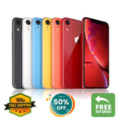 Apple iPhone XR |64GB| GSM Unlocked Verizon T-Mobile Dual SIM Free Shipping