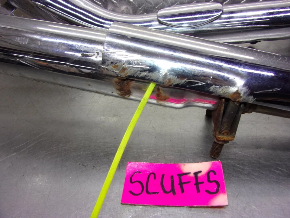 684 A HONDA SHADOW SPIRIT VT 1100 2002 RECAMBIO TUBO DE ESCAPE  Foto 4 de 4