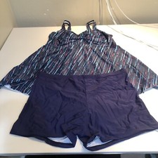 Aqua Eve Women's 2-Piece Swimsuit Size 16W