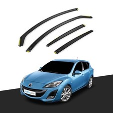 Windabweiser MAZDA 3 MK2 2009-2014 5-türer Schrägheck 4-tlg getönt