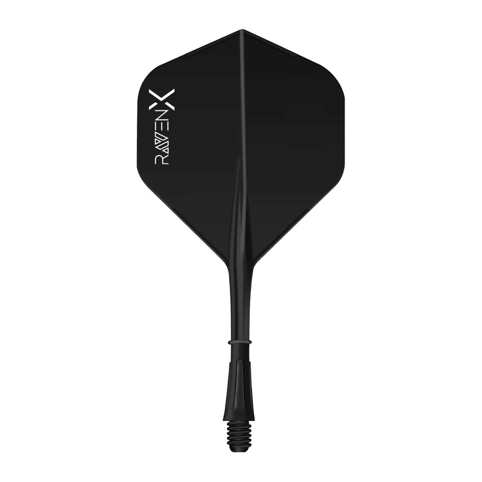 RavenX Dart Flights - Schaft und Flight in einem - 6 Stück (verschiedene Farben) - Bild 3 von 4