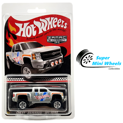 Hot Wheels RLC 2019 Zamac Edition - Chevy Silverado Off Road