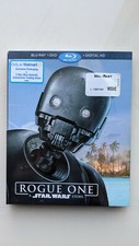 Rogue One: A Star Wars Story Blu-ray DVD Digital, 2017; Walmart Exclusive NEW