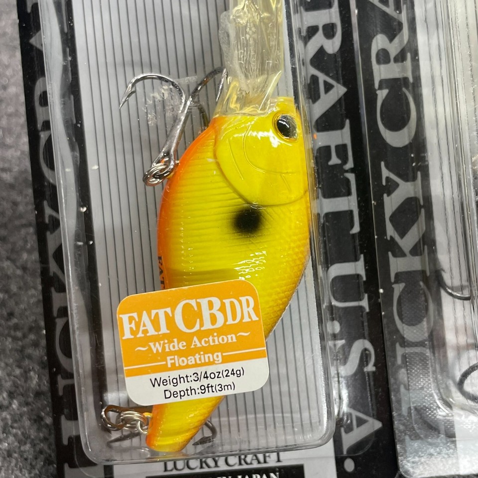 Leurre de pêche Lucky Craft Fat CB BDS 2 Pro Tune Crankbait 2,5 1/2 oz