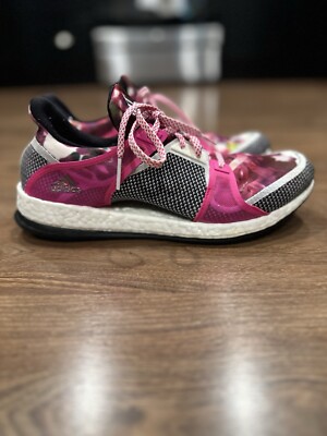 Adidas WMNS Sz Pure Boost X TR Sneaker Running Shoes Pink Black AQ5330  Rare