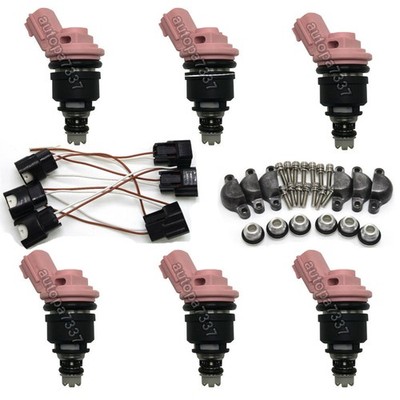 Set of 6 fuel injectors kit Upgrade For 1989-1992 Nissan Maxima 3.0L V6 FJ150