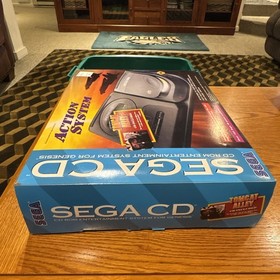 SEGA CD Action System w/ Tomcat Alley - NEW IN BOX - Complete