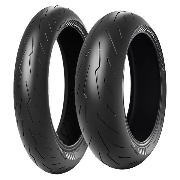 TYRE PAIR PIRELLI 110/70-17 54H + 150/60-17 66H DIABLO ROSSO IV 4