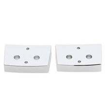 KASIMT Harley Tour Pack Latches Spacers for Touring One Size, Chrome