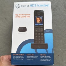 Ooma Hd3 Handset Cordless Phone With Picture Caller-Id And HD Voice Quality