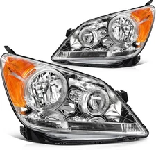 Fits For 2005-2007 Honda Odyssey Factory Style Headlights Assembly Pair Headlamp