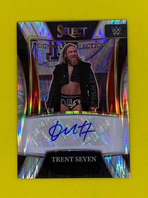 Trent Seven WWE Panini Select Signature Selections Auto Flash Wrestling Card