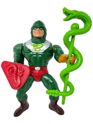 KING HISS Snake 1985 - Komplett - Masters Universe MOTU - INKgrafiX TOYS A403
