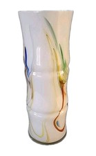 Unique Abstract Bamboo Shaped Hand Blown Glass