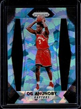 2017-18 Panini Prizm OG Anunoby RC Prizm Blue Ice Rookie #/99 Raptors