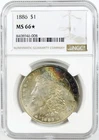 1886 MORGAN DOLLAR! NGC MS66+! UNBELIEVABLE! MUST HAVE! STUNNING! WOW! NR #VIP37