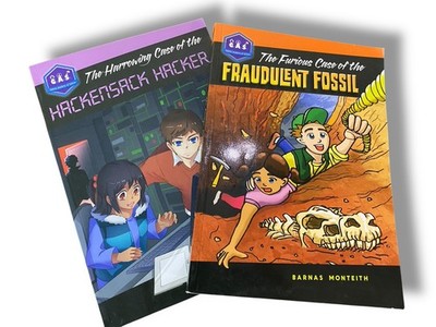 Galactic Academy of Science Books - Hackensack Hacker & Fraudulent Fossil Lot
