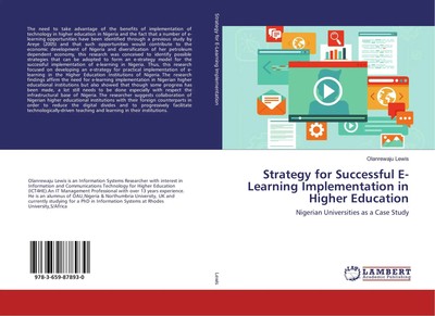 Olanrewaju Lewis | Strategy for Successful E-Learning Implementation in...