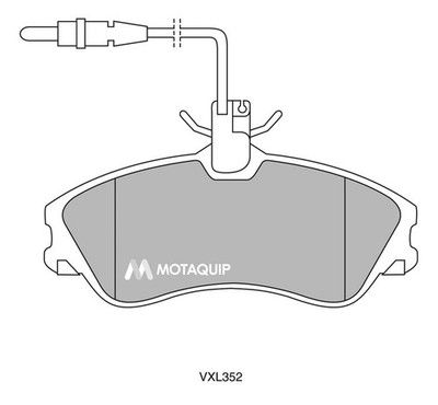 MOTAQUIP Bremsbelagsatz Scheibenbremse LVXL352 für PEUGEOT PARTNER 306 7A 7C N3