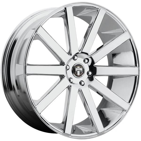 Dub S120 Shot Calla 22x9 5x120 +38mm Chrome Wheel Rim 22" Inch Foto 2 de 4