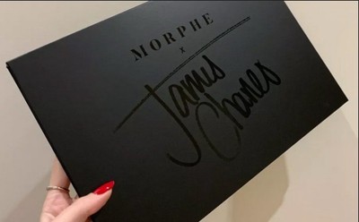 James Charles X Morphe Lidschatten Palette. Ringlicht nie berührt!