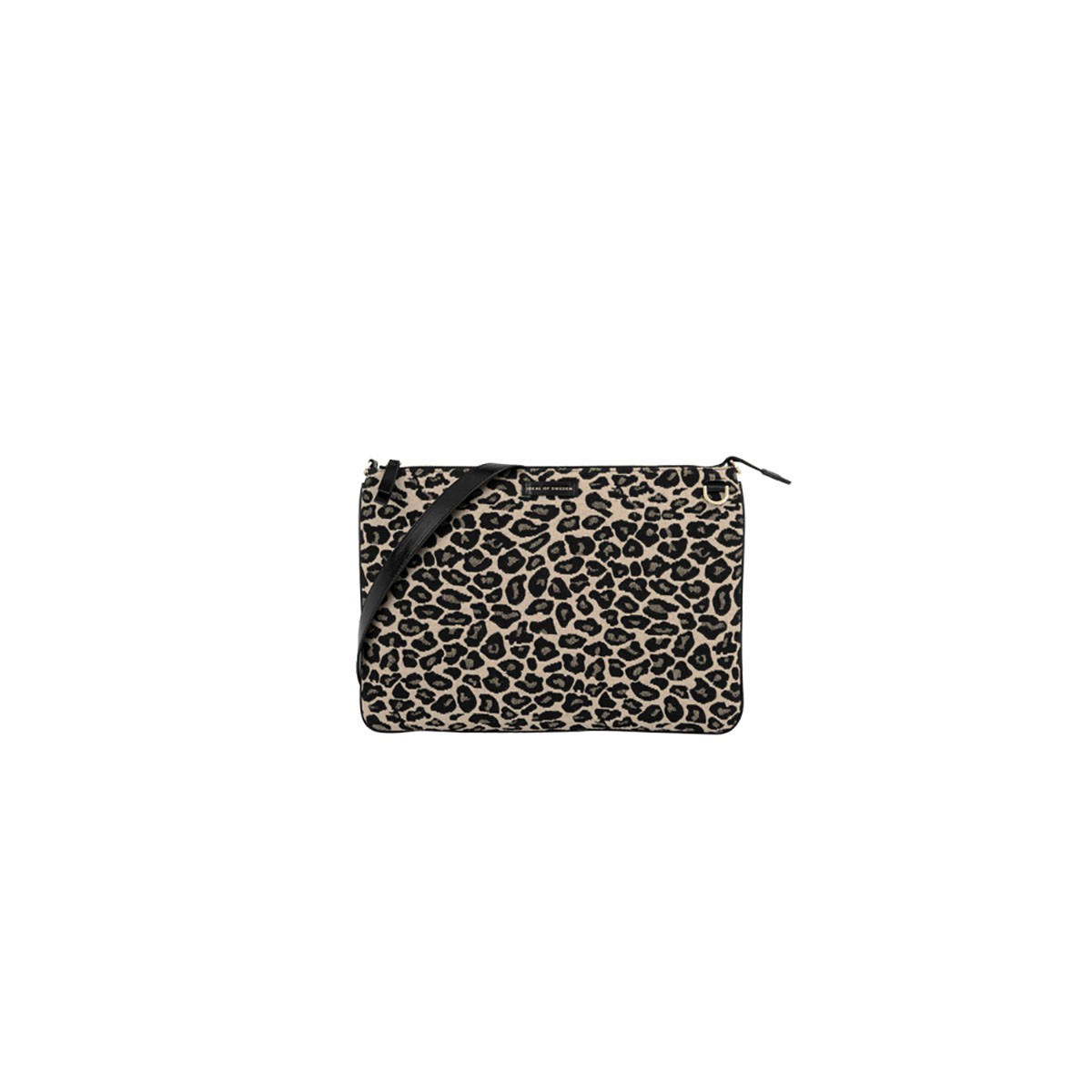 Housse ordinateur Noel 13 pouces léopard avec pochette de protection PC pour femme