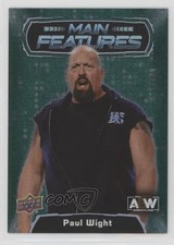 2022 Upper Deck AEW All Elite Wrestling Main Features Green /199 Paul Wight 7i6