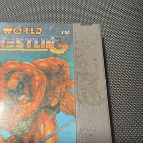 Tecmo World Wrestling (Nintendo NES, 1990) Authentic - Cartridge Only
