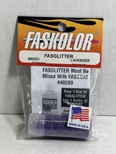 PARMA FASKOLOR 40221 FASGLITTER LAVENDER GLITTER Paint For Clear RC Cars Trucks