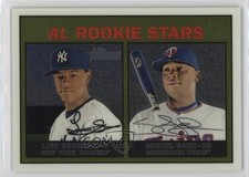 2016 Topps Heritage Stars Chrome 224/999 Miguel Sano Luis Severino Rookie RC 0t2