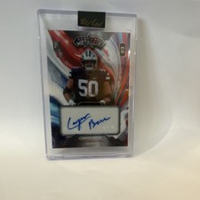 Wild Card American Metallix 2023 Cooper Beebe Autograph Rookie /3 Dallas. rookie card picture
