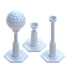 Adjustable Unbreakable Golf Tee Rubber Golf Tees for Mats Driving Range Tee F...