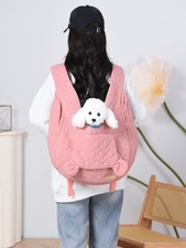 Small Pet Front Backpack Carrier Cat Dog Puppy Chest Bag Travel Walking Hiking