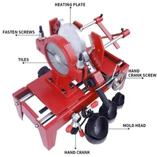 63-160 PE Butt Welding Machine Pair-welded Hot-melt-welded PPR Engineering-