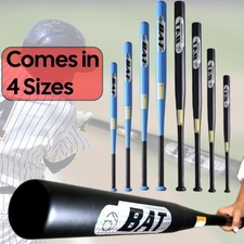 Top Quality Baseball Bat Heavy Duty Metal Rounder Practice Softball Pole Stick