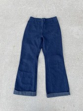 Vintage 1970  s Seafarers Navy Bell Bottom Jeans 30