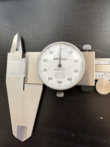 12” VERNIER VINTAGE MITUTOYO MODEL 505-645-50 SHOCK PROOF