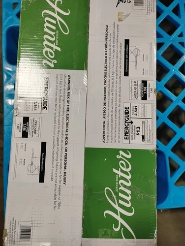 NEW Hunter Fan Company 59211 52 inch Sentinel Brushed Slate Ceiling Fan  2304178 - Picture 1 of 5