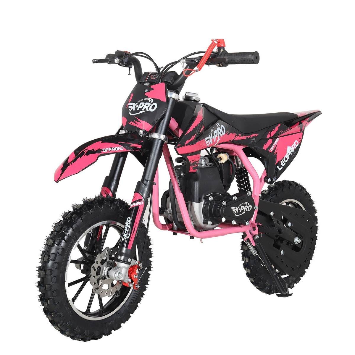 X-PRO Leopard 40cc Mini Dirt Bike Gas Powered 4 Stroke Kids Pit