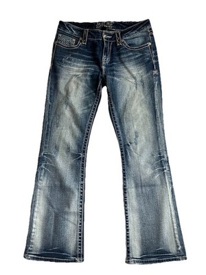 Miss Me The M Series X1020EL Jeans Womens 28 Blue Mid Rise Easy Boot