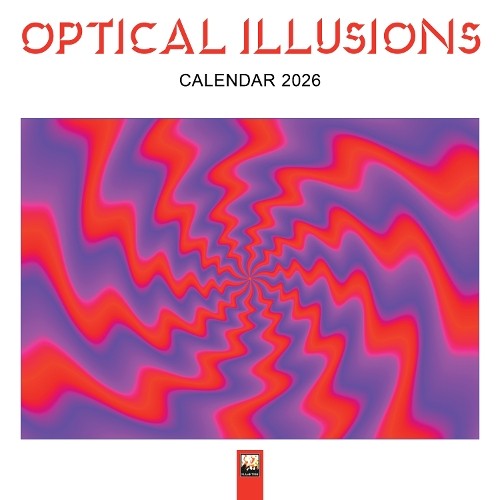 Optical Illusions Wall Calendar 2026 (Art Calendar)