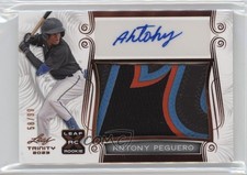 2023 Leaf Trinity Bronze Spectrum 58/99 Antony Peguero #PA-AP1 Patch Auto 1g8u
