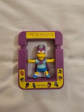 1997 The Simpsons Bartman Bart Figure in Purple Frame Mattel Damaged / For Par