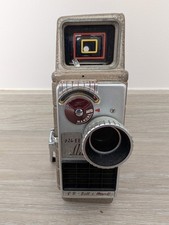 G.B-Bell & Howell 624 8mm Cine Movie Camera With Carry Case Vintage Untested