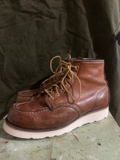 Red Wing Heritage 875 Classic Moc Toe Men s Size US 8D Vibram Morflex Sole