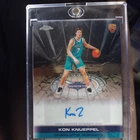 Kon Knueppel 2025-26 Topps Chrome RC Auto Hornets Rookie Autograph CLEAN