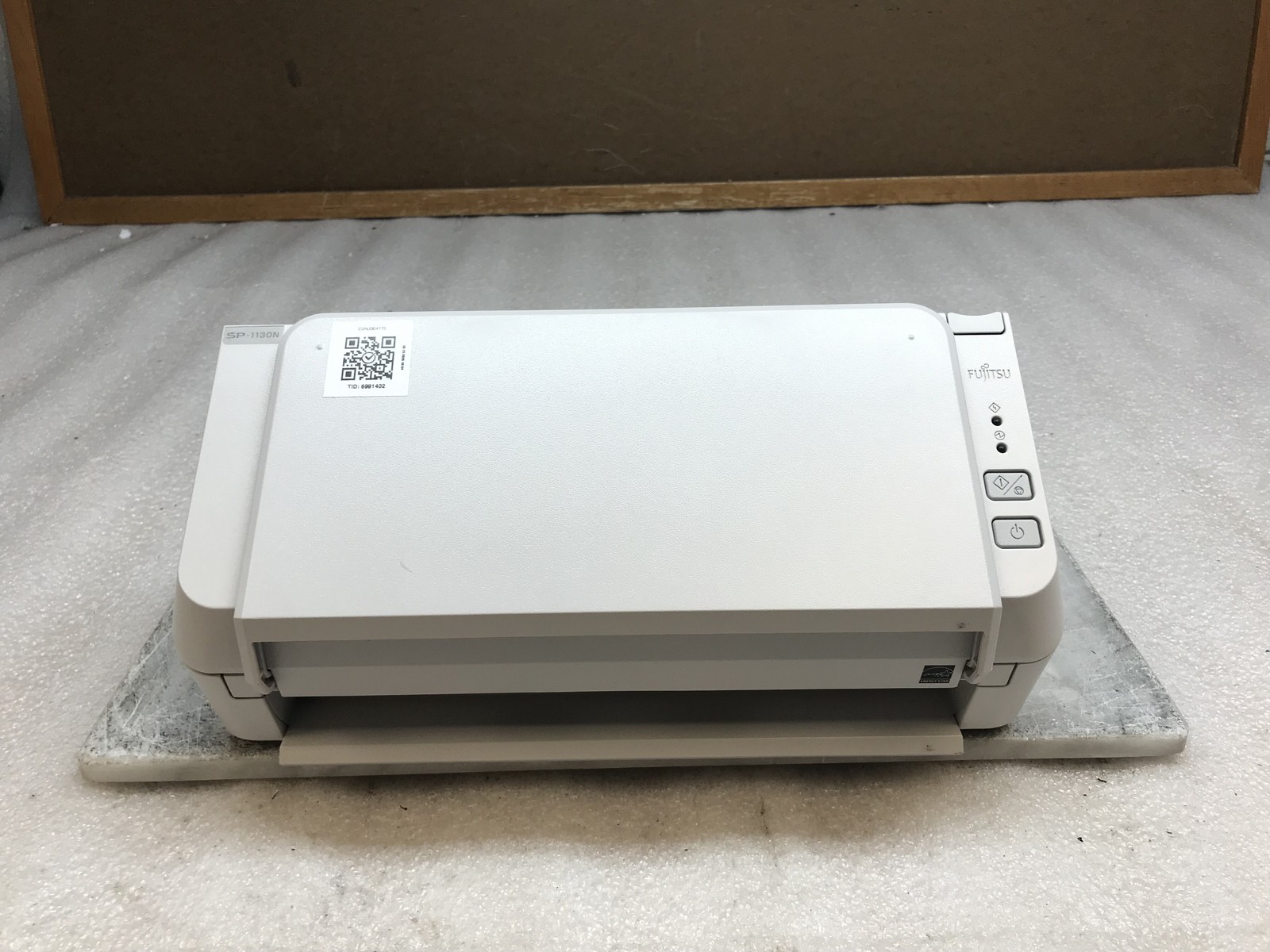 Fujitsu SP-1130n Document Scanner Ethernet w/ Power Adapter *No Input Tray Incl*