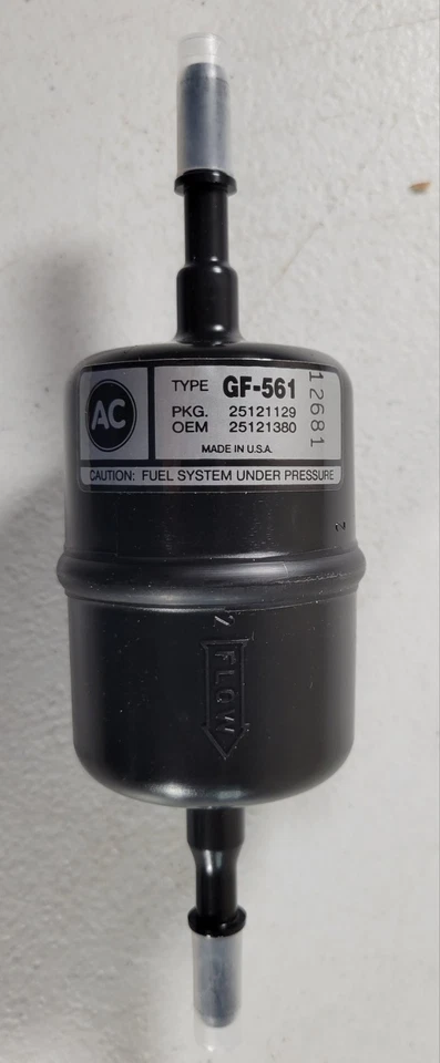 Filtro de combustible GM GF561 piezas originales OEM 25121129 ACDelco Foto 2 de 4