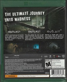 Outlast Trinity Xbox One (Brand New Factory Sealed US Version) Xbox One, Xbox On