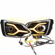 For Hyundai Accent 2018-2020 W Led Drl Turn Signal Halogen Front Fog Lamp Kit For Hyundai Accent 2018-2020 W Led Drl Turn Signal Halogen Front Fog Lamp Kit